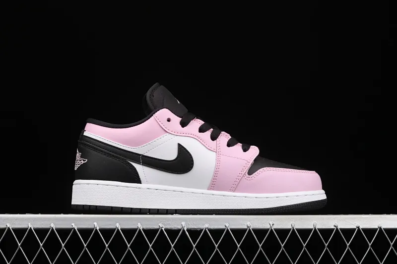 All categories Air Jordan Jordan series basketball shoes Air Jordan 1 Low G version pure original Air Jordan 1 Low AJ1 Joe 1 low top black powder 554723-601